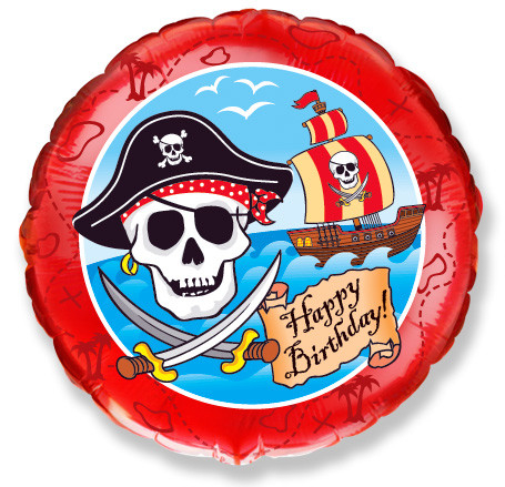 Шар Круг, Пираты С днём рождения / Birthday Pirates