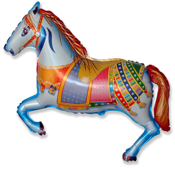 Шар Фигура, Лошадь кружева / Horse deco (в упаковке)