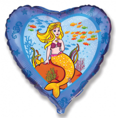 Шар Сердце, Русалка / Mermaid
